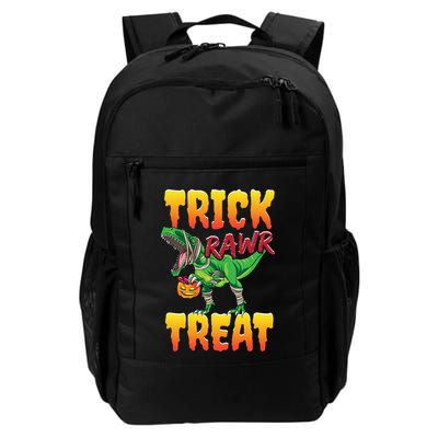 Halloween T Rex Dinosaur Costume Trick Rawr Treat Gift Backpack