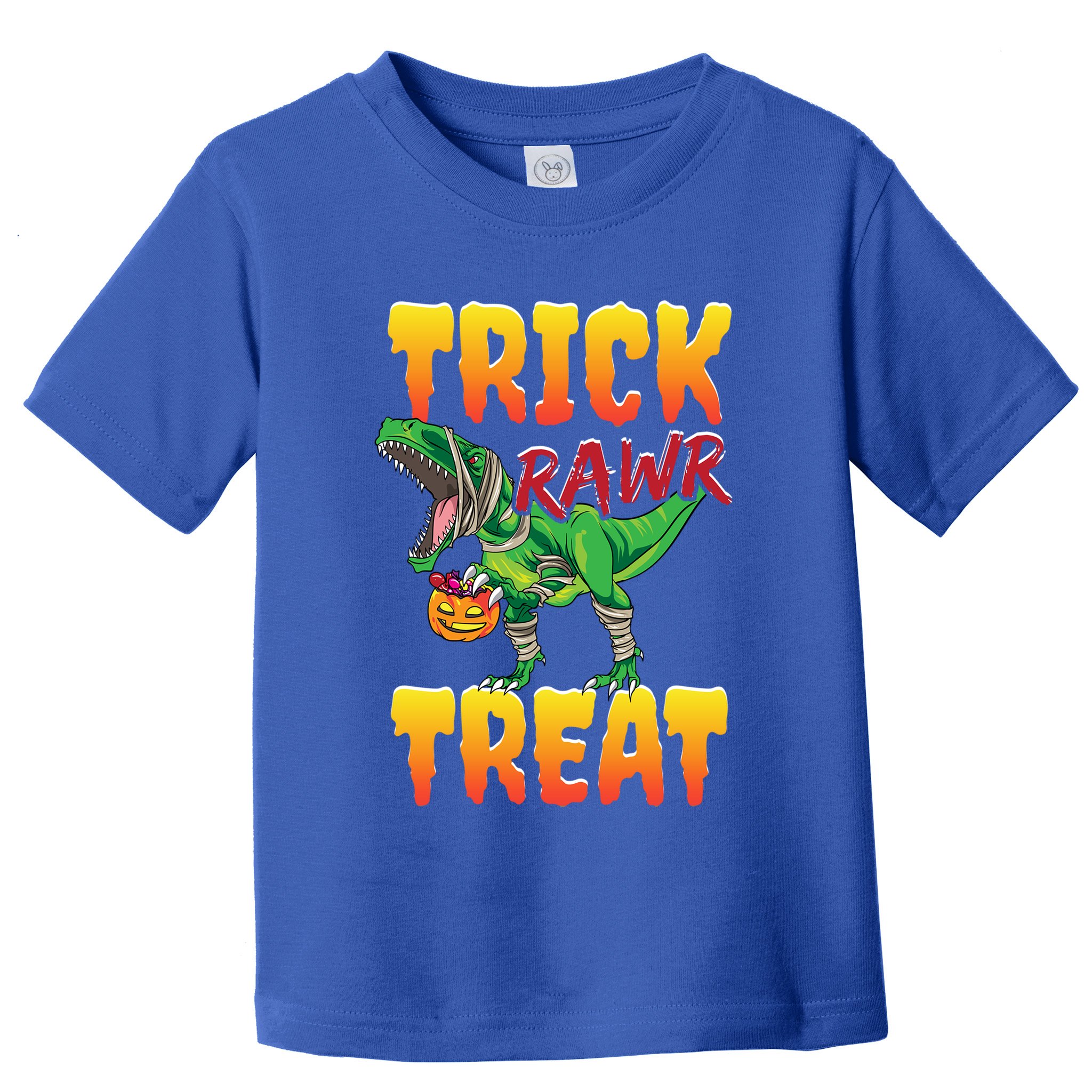 Halloween T Rex Dinosaur Costume Trick Rawr Treat Gift Toddler T-Shirt