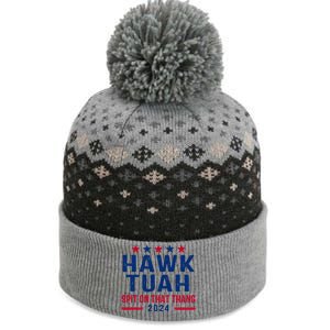 Hawk Tuah Retro 24 The Baniff Cuffed Pom Beanie