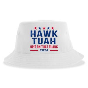 Hawk Tuah Retro 24 Sustainable Bucket Hat