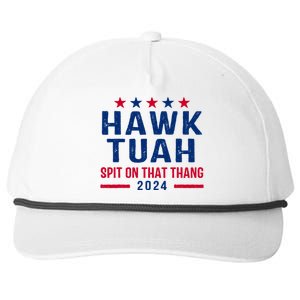 Hawk Tuah Retro 24 Snapback Five-Panel Rope Hat