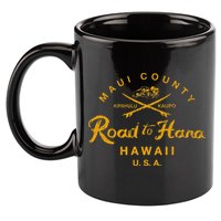 Hawaii The Road To Hana Maui Hawaiian 11oz C Handle Ceramic Mug