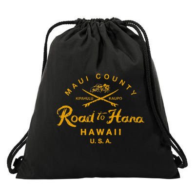 Hawaii The Road To Hana Maui Hawaiian Drawstring Bag