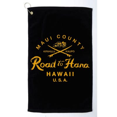 Hawaii The Road To Hana Maui Hawaiian Golf Towel