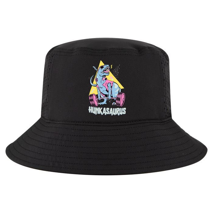 Hunkasaurus T rex Dinosaur Funny Gym & Workout Cool Comfort Performance Bucket Hat