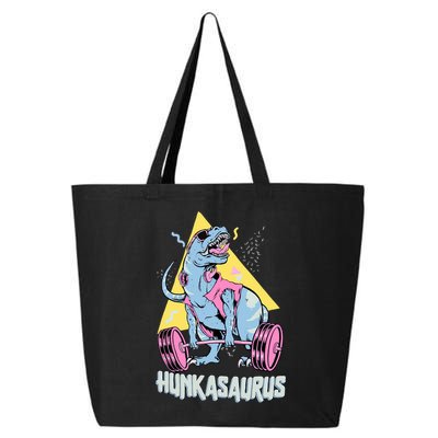 Hunkasaurus T rex Dinosaur Funny Gym & Workout 25L Jumbo Tote