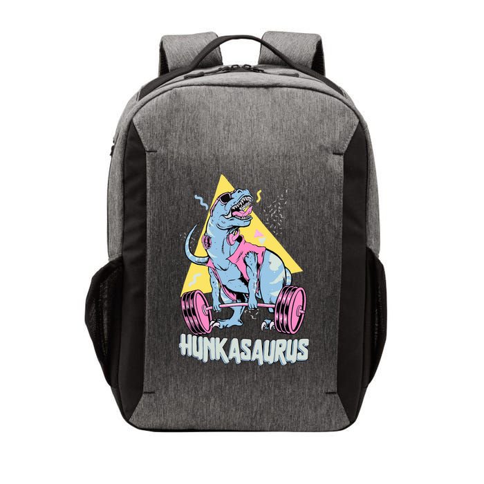 Hunkasaurus T rex Dinosaur Funny Gym & Workout Vector Backpack