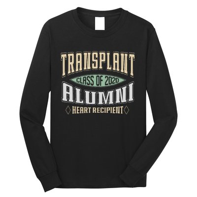 Heart Transplant Recipient A 2020 Transplant Alumni Vintage Long Sleeve Shirt