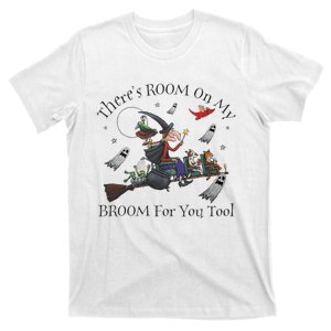 Halloween ThereS Room On My Broom For You Too Teacher T-Shirt