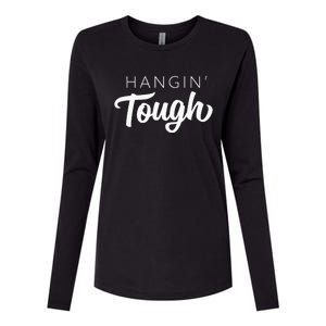 Hangin Tough Retro 80s Gift Womens Cotton Relaxed Long Sleeve T-Shirt