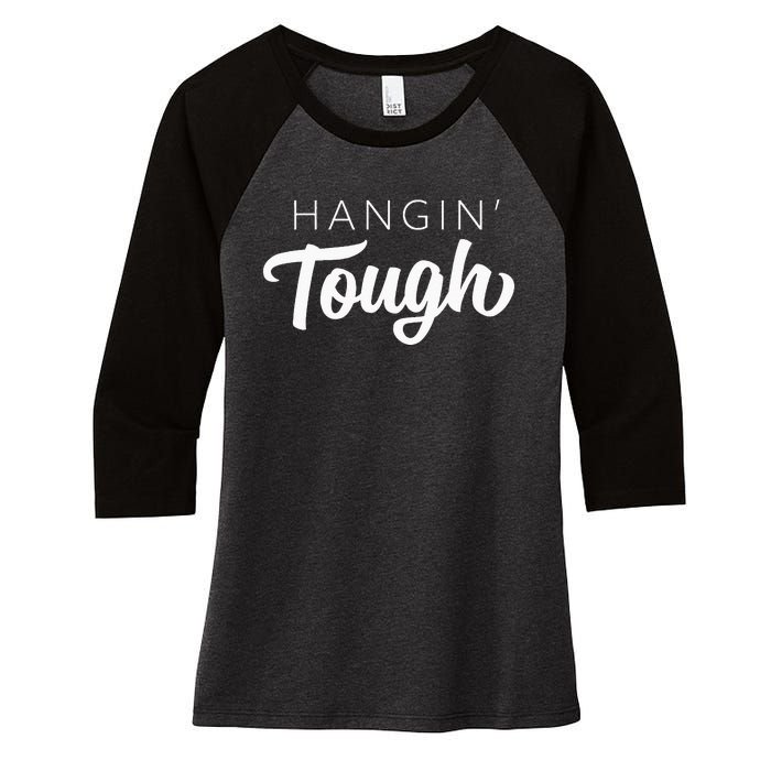 Hangin Tough Retro 80s Gift Women's Tri-Blend 3/4-Sleeve Raglan Shirt