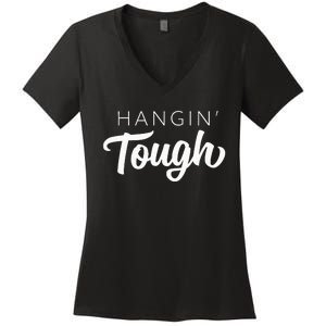 Hangin Tough Retro 80s Gift Women's V-Neck T-Shirt