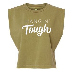 Hangin Tough Retro 80s Gift Garment-Dyed Women's Muscle Tee