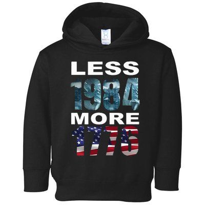 Hirez The Rapper Less 1984 More 1776 Toddler Hoodie