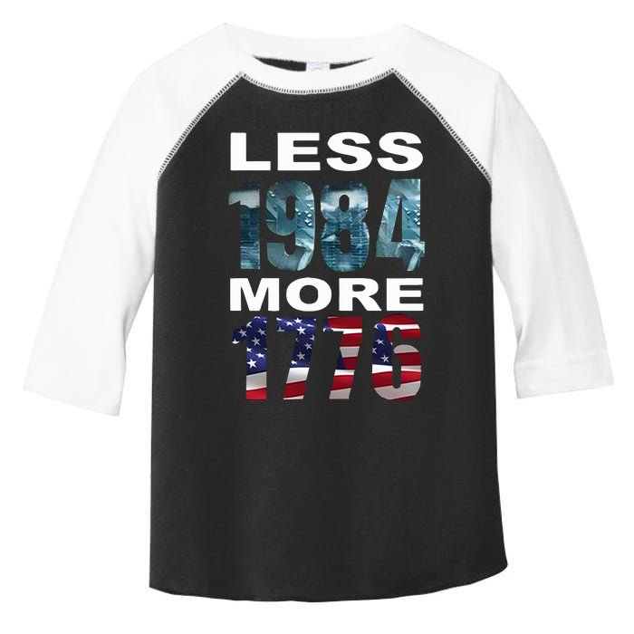 Hirez The Rapper Less 1984 More 1776 Toddler Fine Jersey T-Shirt