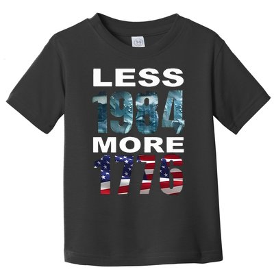 Hirez The Rapper Less 1984 More 1776 Toddler T-Shirt