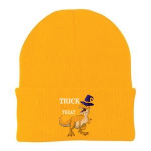 Halloween T Rex Dinosaur Trick Rawr Treat Meaningful Gift Knit Cap Winter Beanie