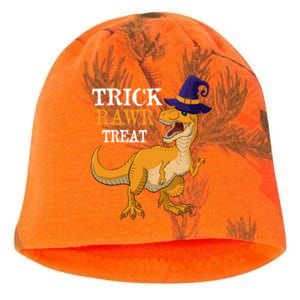 Halloween T Rex Dinosaur Trick Rawr Treat Meaningful Gift Kati - Camo Knit Beanie