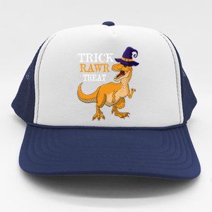 Halloween T Rex Dinosaur Trick Rawr Treat Meaningful Gift Trucker Hat