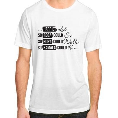 Harriet Tubman Rosa Parks Ruby Bridges Kamala Harris Adult ChromaSoft Performance T-Shirt