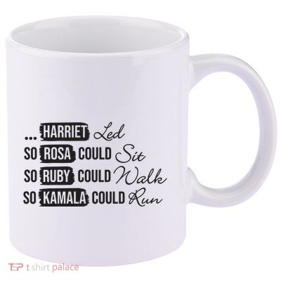 Harriet Tubman Rosa Parks Ruby Bridges Kamala Harris 11oz C Handle Ceramic Mug