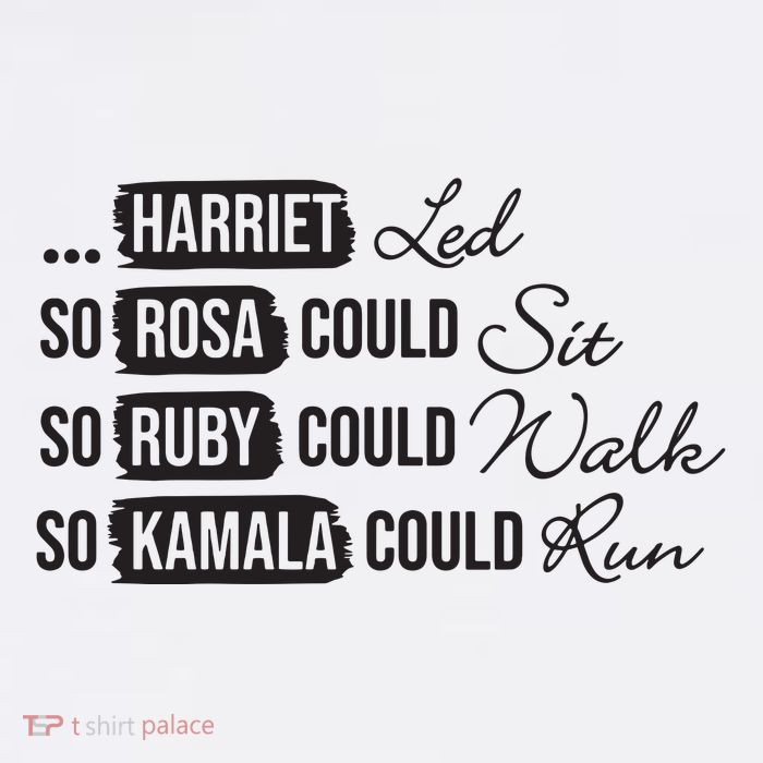 Harriet Tubman Rosa Parks Ruby Bridges Kamala Harris Premium T-Shirt