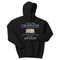 History Teachers Read The Constitution Distressed Kids Hoodie