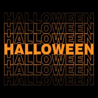 Halloween Text Repeated Performance Shirt