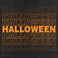Halloween Text Repeated 11oz C Handle Ceramic Mug