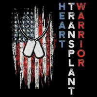 Heart Transplant Recipient Heart Flag Us Surgery Survivor Button