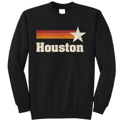 Houston Texas Retro Houston Souvenir Tx Apparel Sweatshirt