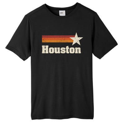 Houston Texas Retro Houston Souvenir Tx Apparel Tall Fusion ChromaSoft Performance T-Shirt