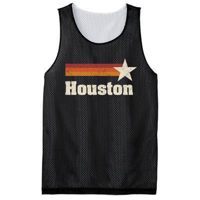 Houston Texas Retro Houston Souvenir Tx Apparel Mesh Reversible Basketball Jersey Tank