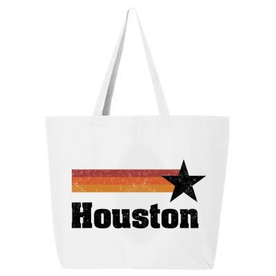 Houston Texas Retro Houston Souvenir Tx Apparel 25L Jumbo Tote