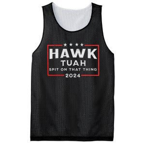 Hawk Tuah Spit On That Thing Mesh Reversible Basketball Jersey Tank