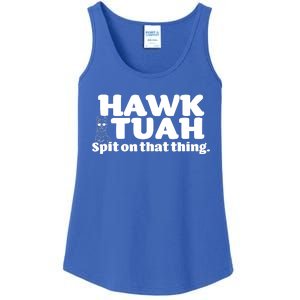 Hawk Tuah Spit On That Thang Ladies Essential Tank