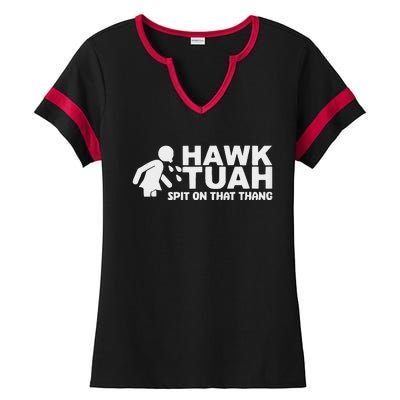 Hawk Tush Spit On That Thang Viral Election Parody Tank Top Ladies Halftime Notch Neck Tee