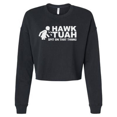 Hawk Tush Spit On That Thang Viral Election Parody Tank Top Cropped Pullover Crew