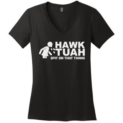 Hawk Tush Spit On That Thang Viral Election Parody Tank Top Women's V-Neck T-Shirt