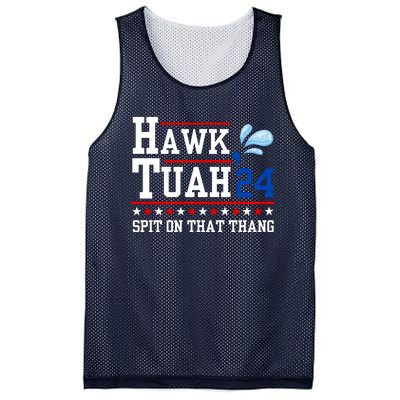 Hawk Tuah 💦 (Spit On That Thang) Mesh Reversible Basketball Jersey Tank