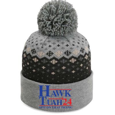 Hawk Tuah Spit On That Thang 2024 The Baniff Cuffed Pom Beanie