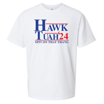 Hawk Tuah Spit On That Thang 2024 Sueded Cloud Jersey T-Shirt