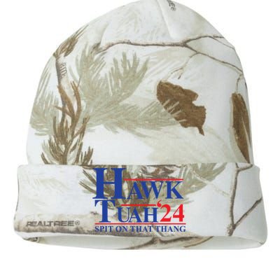 Hawk Tuah Spit On That Thang 2024 Kati Licensed 12" Camo Beanie