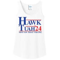 Hawk Tuah Spit On That Thang 2024 Ladies Essential Tank