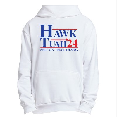 Hawk Tuah Spit On That Thang 2024 Urban Pullover Hoodie