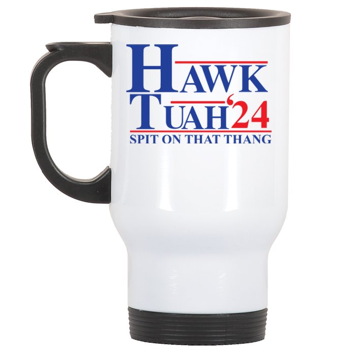 Hawk Tuah Spit On That Thang 2024 Stainless Steel Travel Mug