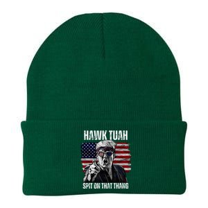 Hawk Tush Spit On That Thing Funny Knit Cap Winter Beanie