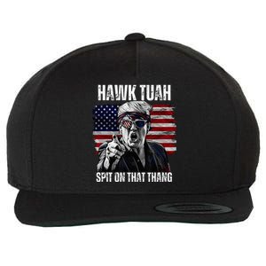 Hawk Tush Spit On That Thing Funny Wool Snapback Cap