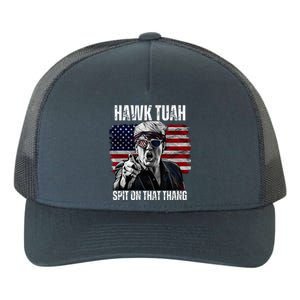 Hawk Tush Spit On That Thing Funny Yupoong Adult 5-Panel Trucker Hat