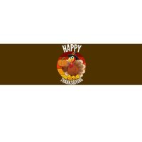 Happy Thanksgiving Sweatshirt Cute Turkey Bumper Sticker